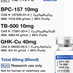 how to dose glow peptide